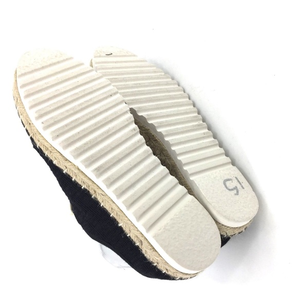 Jellypop Francesco Black Canvas Sneakers NWOB Sz 7 - Picture 6 of 7